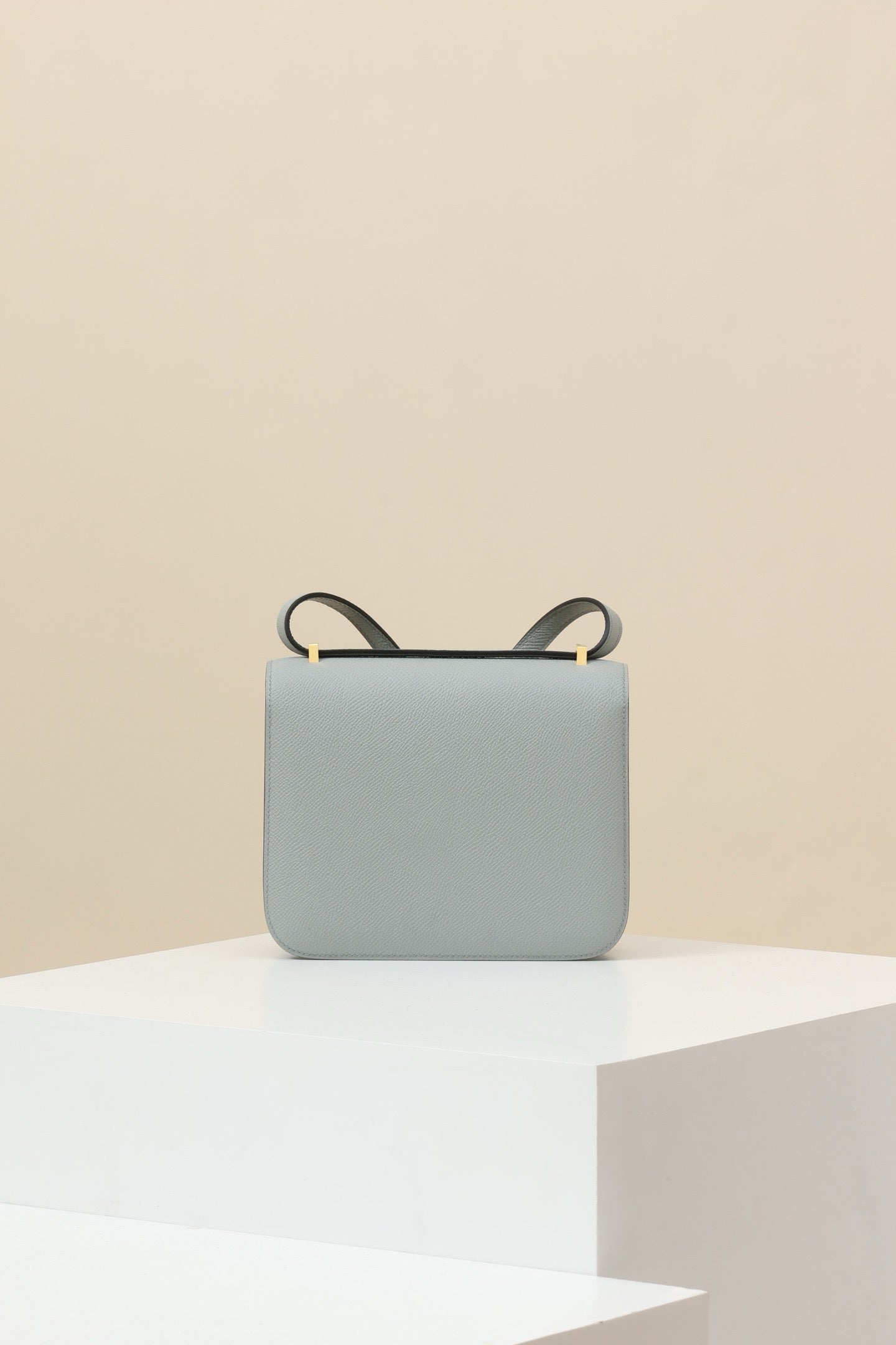 CJ19 19 cm ,  Puppet Grey Epsom leather GHW #4314