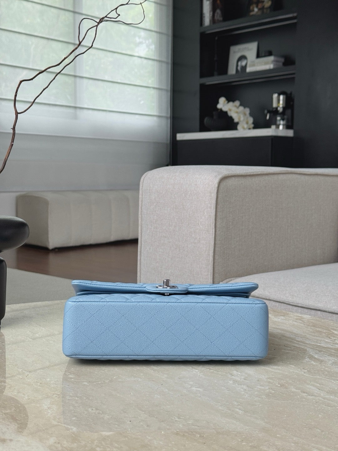 Cf25 Silver Hardware , Caviar # 4207