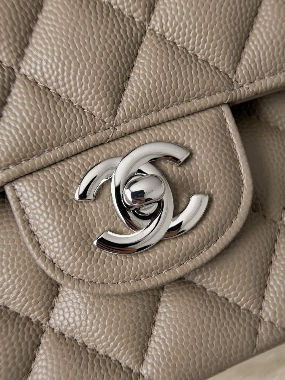 Cf25 Silver Hardware , Caviar # 4197