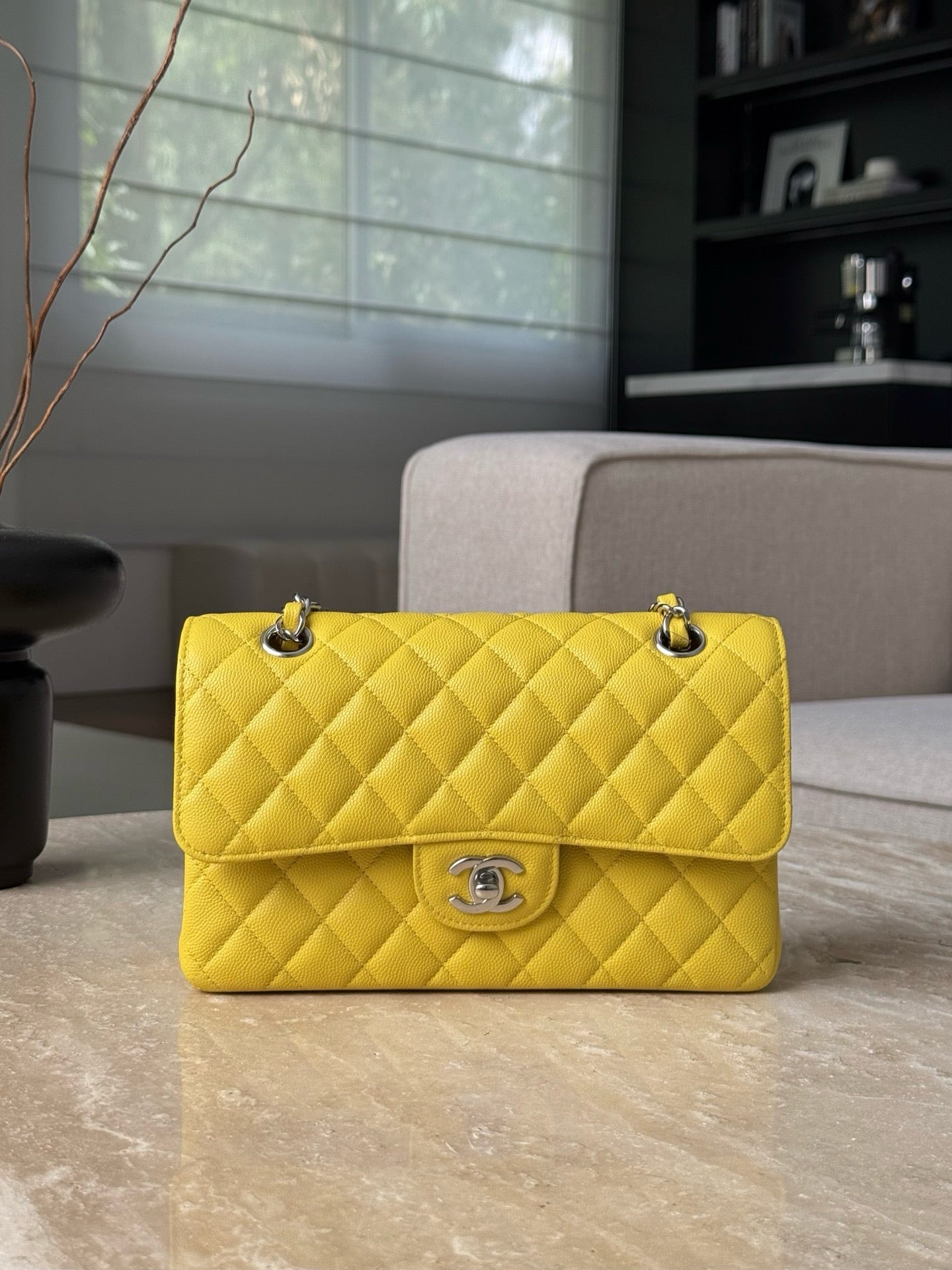 Cf23 Silver Hardware , Caviar # 4227