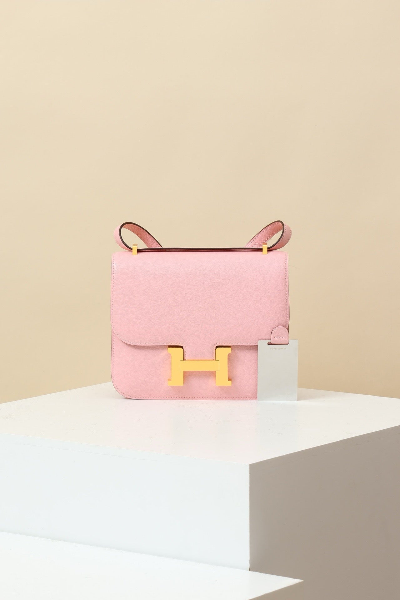 CJ19 19 cm ,  3Q Sakura Pink Goatskin PHW #4344