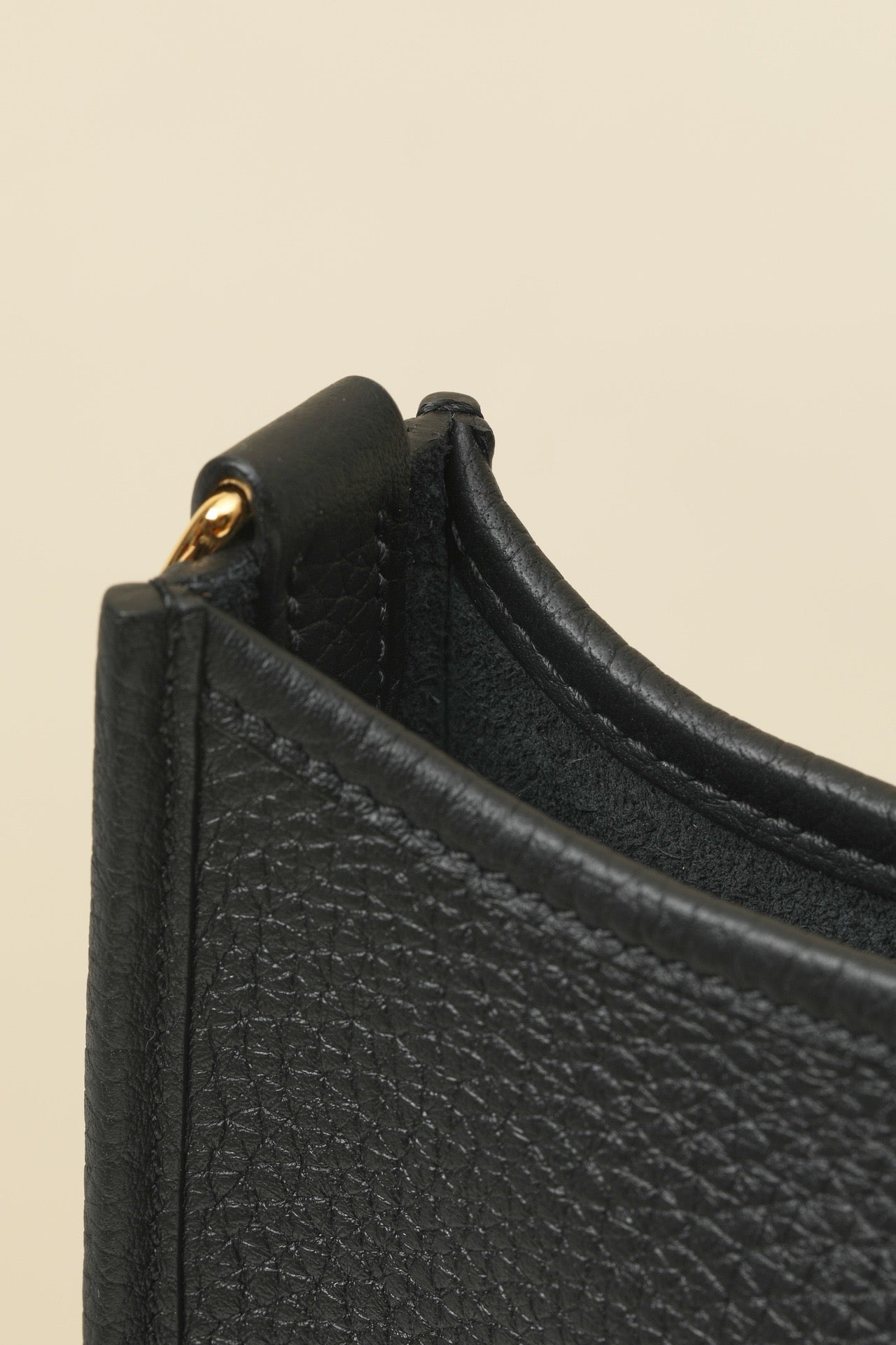 YF16 CK89 BlackClemence bull leather crossbody bag  ,GHW#4443