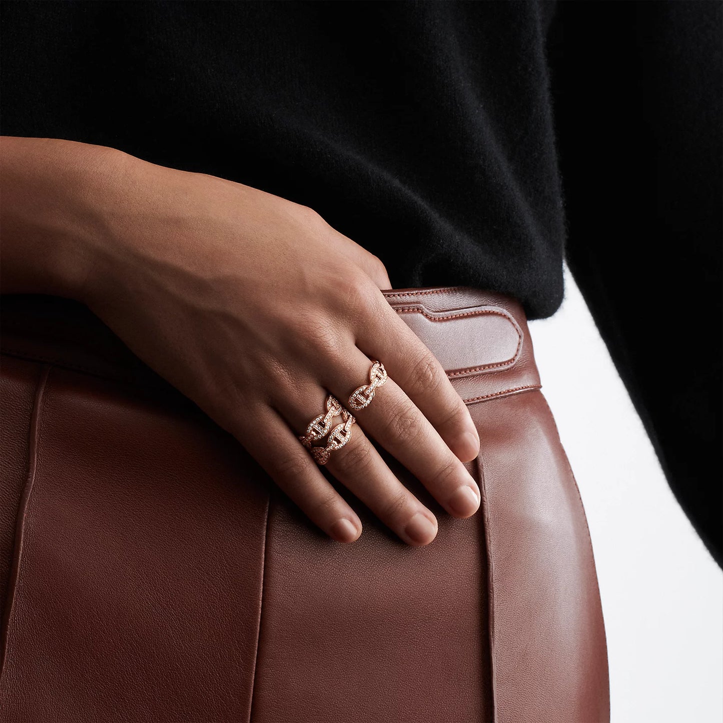 خاتم ايرميه ذهب عيار 18 , الماس vvs1