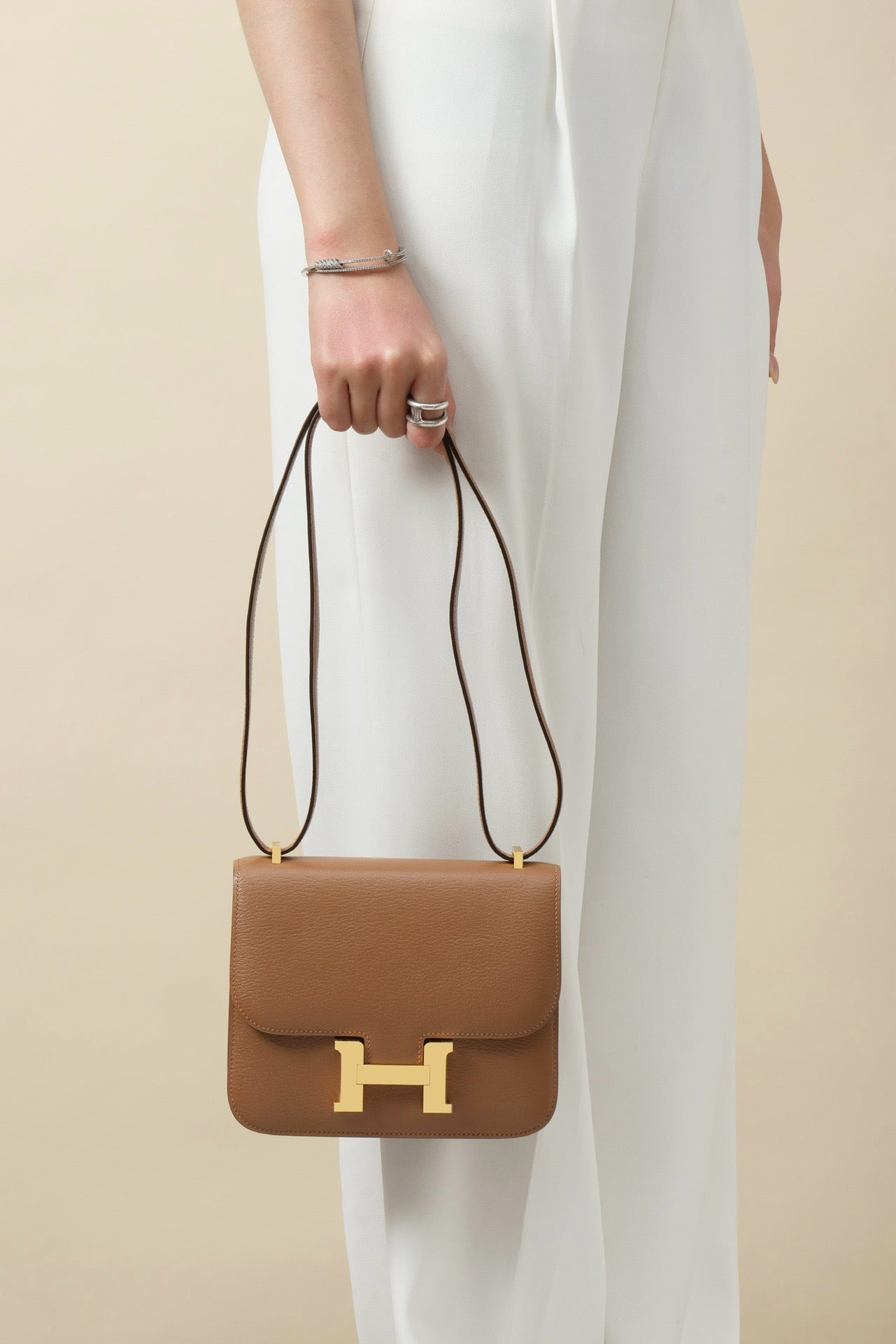 CJ19 19 cm ,  2J Sparrowwood Goatskin GHW #4345