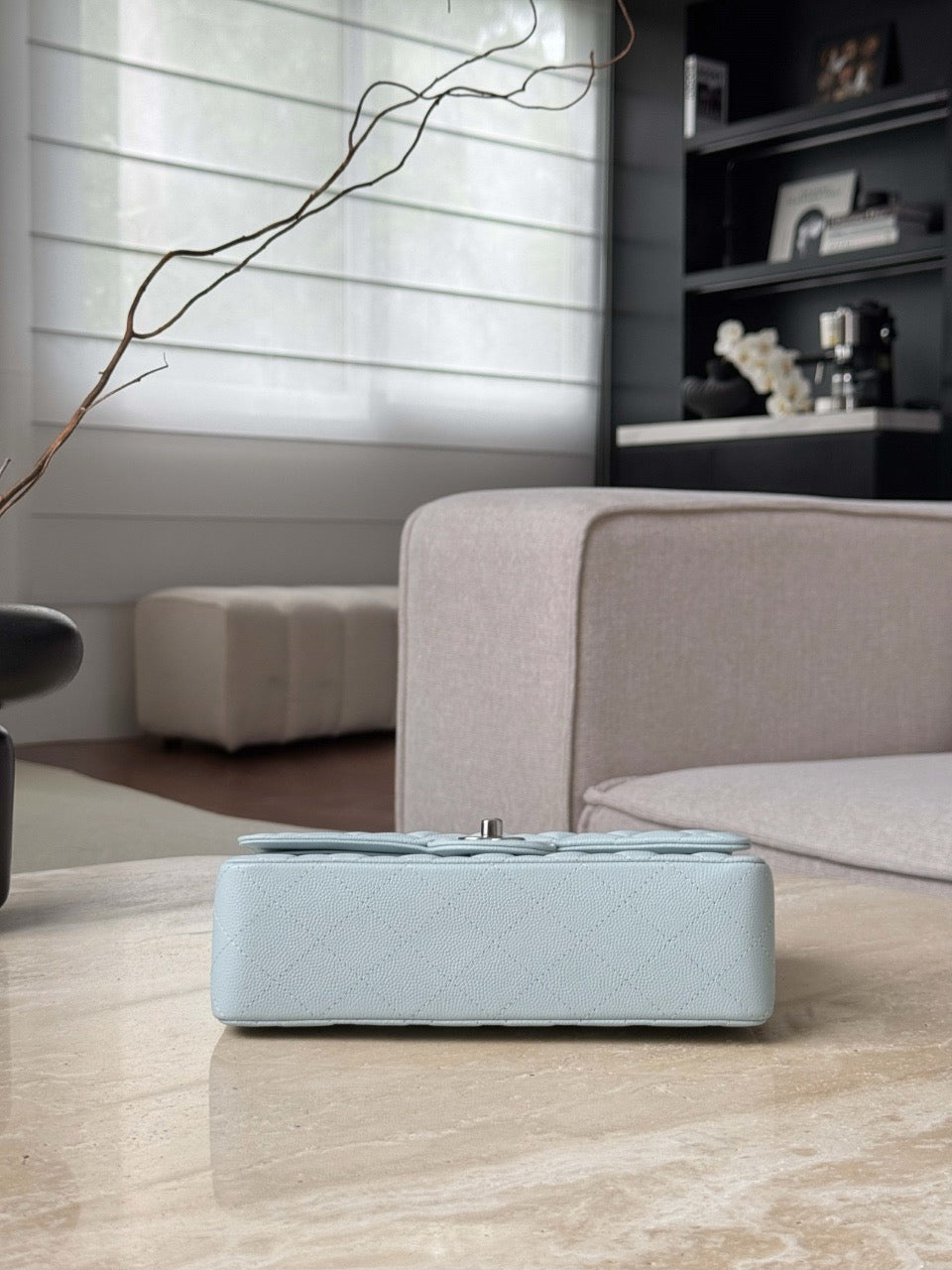 Cf23 Silver Hardware , Caviar # 4222