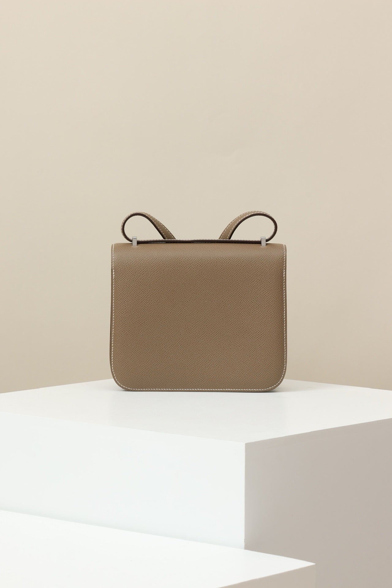 CJ19 19 cm , Elephant Grey Epsom leather PHW #4316