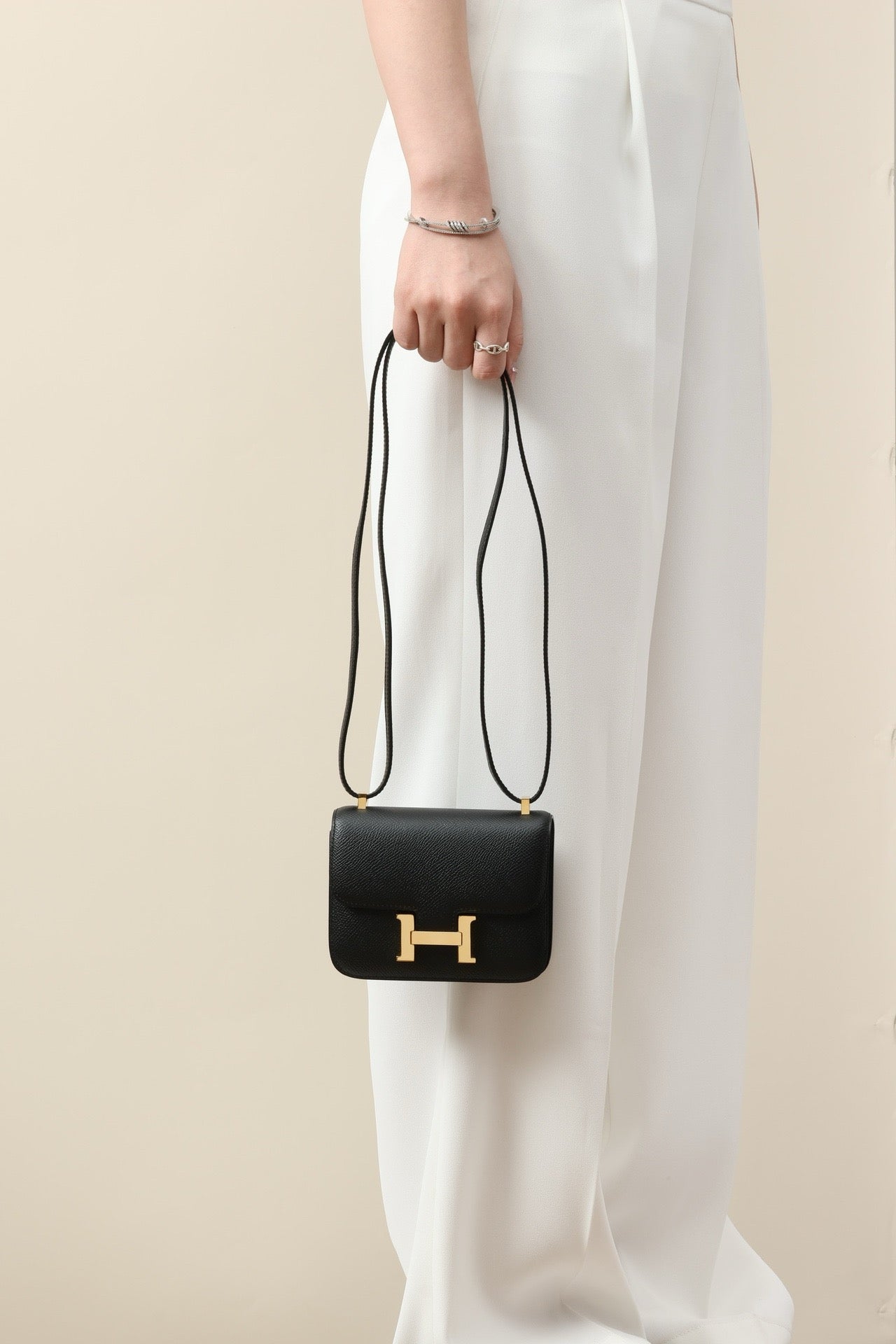 CJ14 , 14 cm, CK89 Black GHW #4359