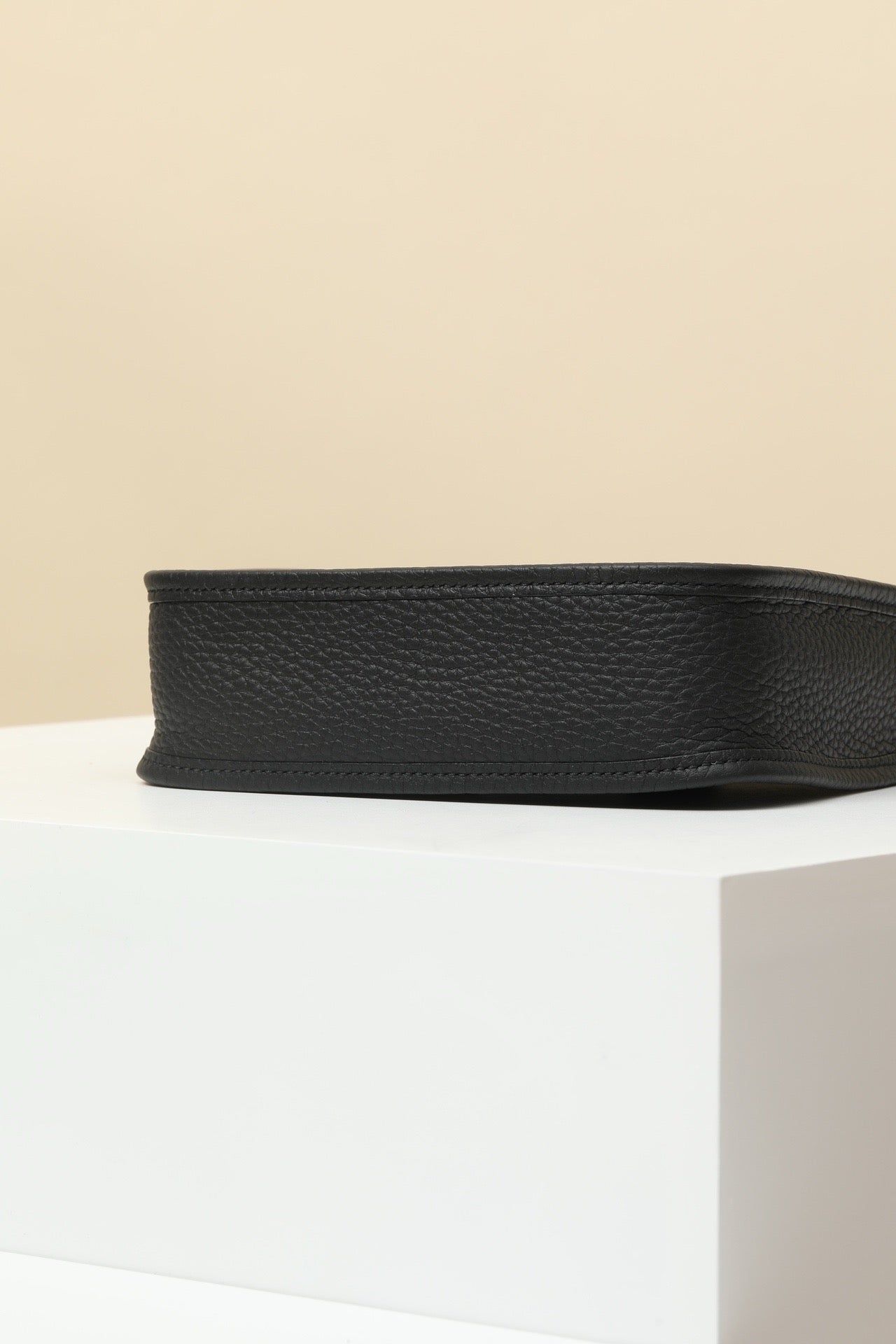 YF16 CK89 BlackClemence bull leather crossbody bag  ,PHW#4444