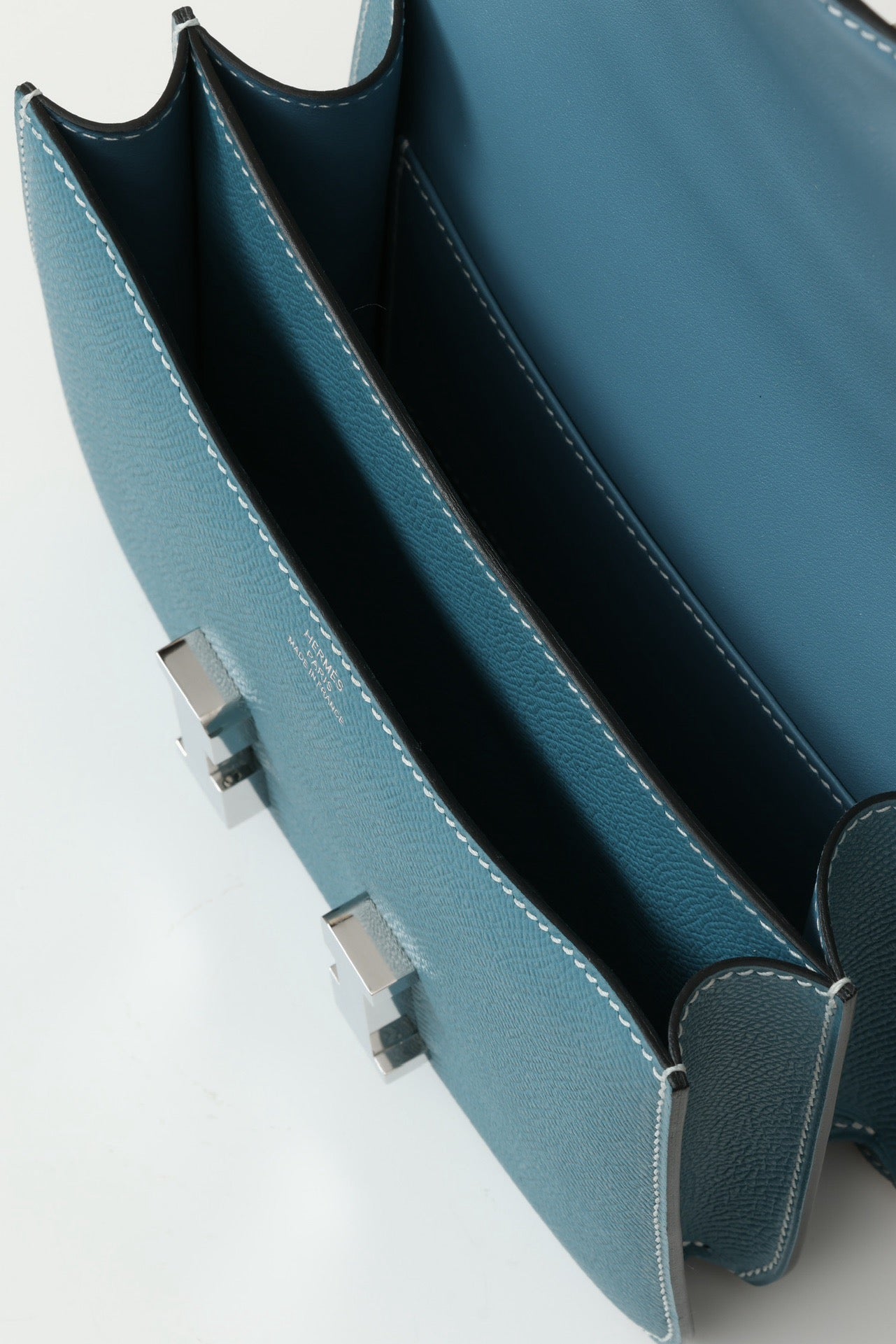 CJ19 19 cm , New Denim Blue Epsom leather PHW #4304