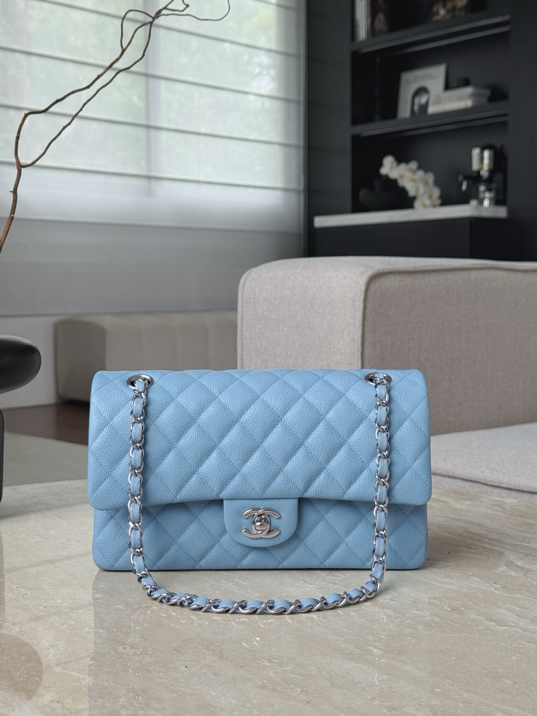 Cf25 Silver Hardware , Caviar # 4207