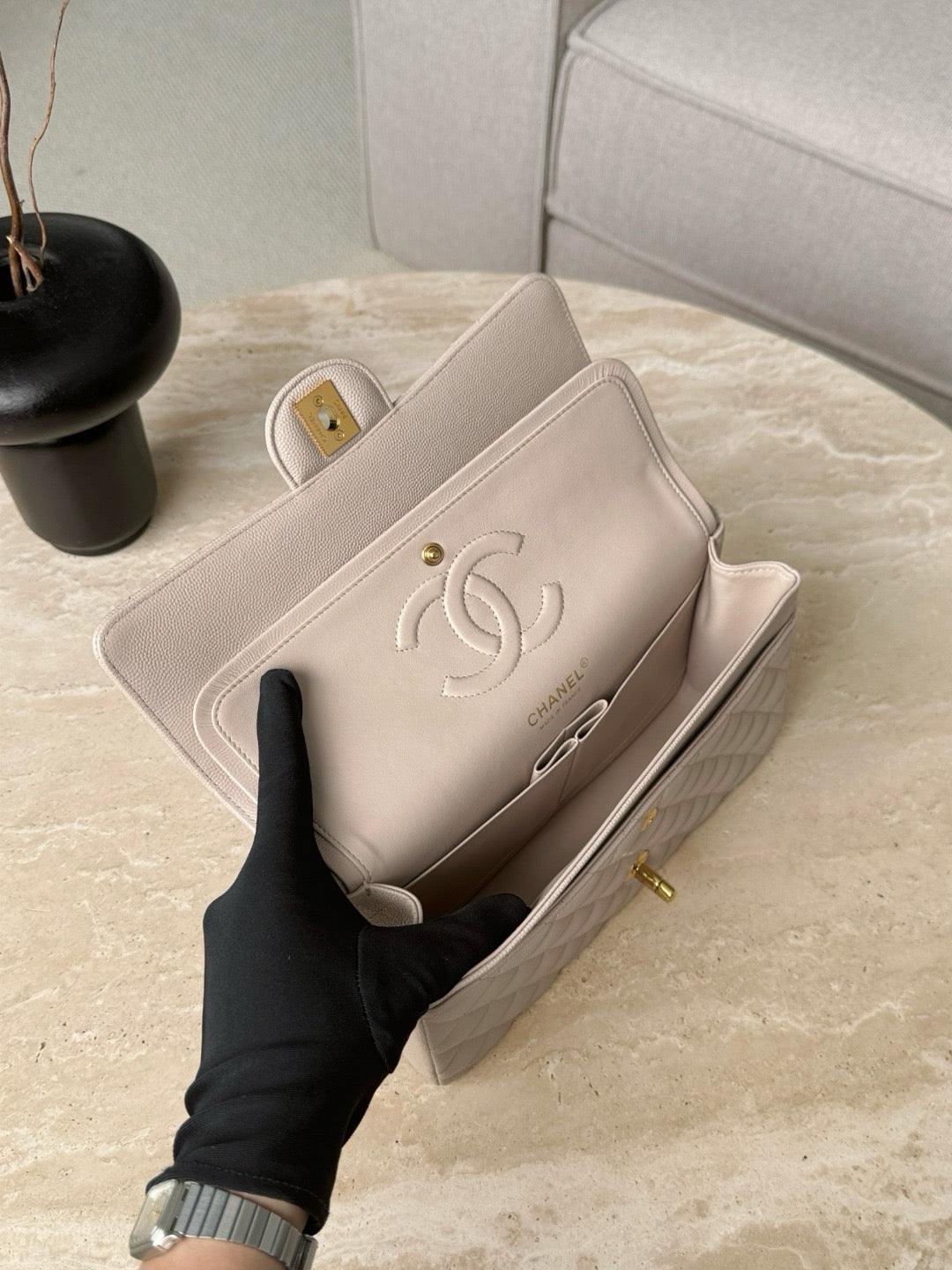 Cf25 Gold Hardware , Caviar # 4210