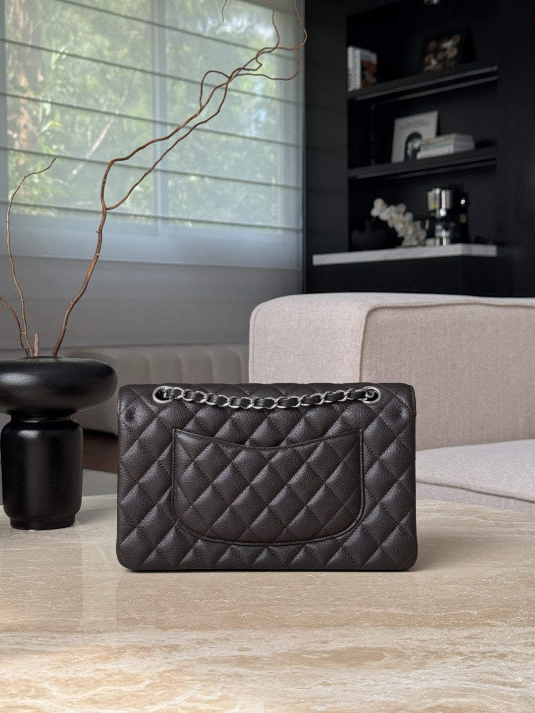 Cf25 Silver Hardware , Caviar # 4214