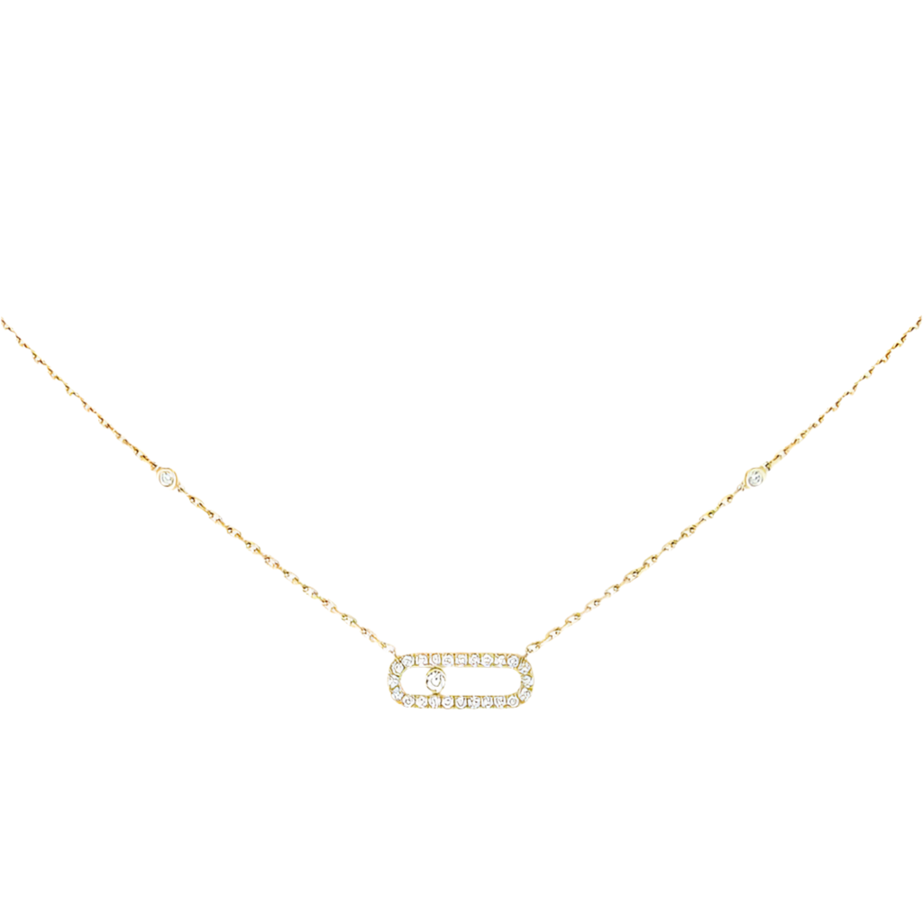 Move Uno Pavé Necklace