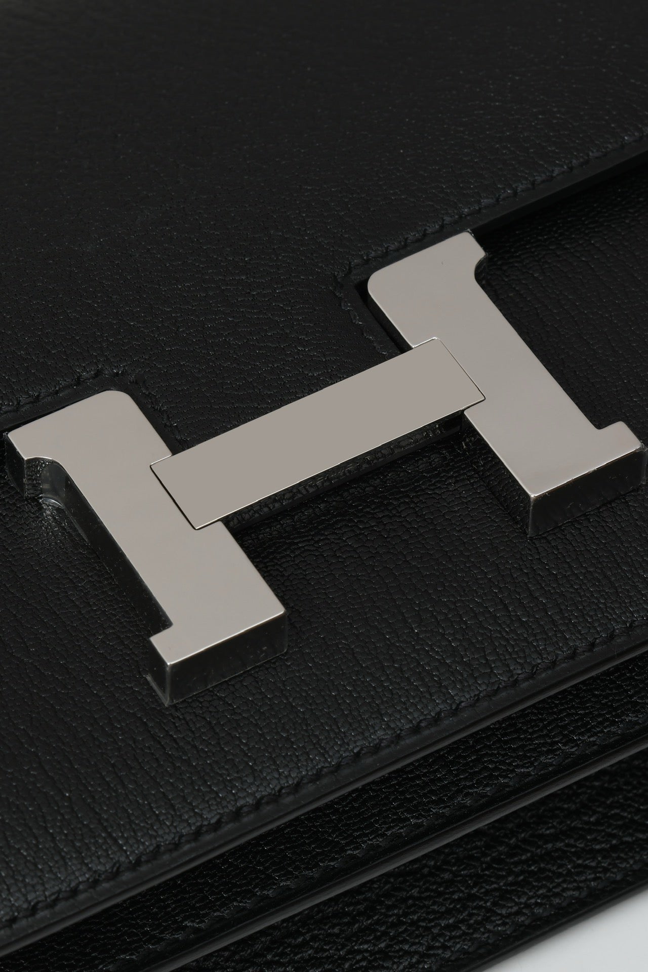 CJ19 19 cm , CK89 Black Goatskin PHW #4343