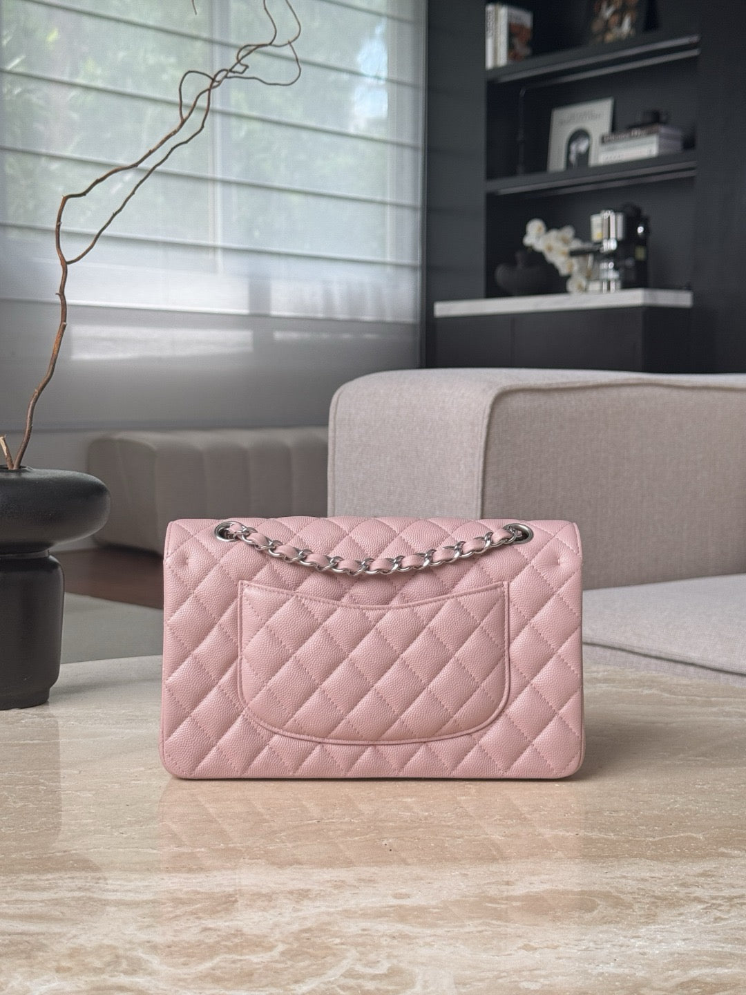 Cf25 Silver Hardware , Caviar # 4203