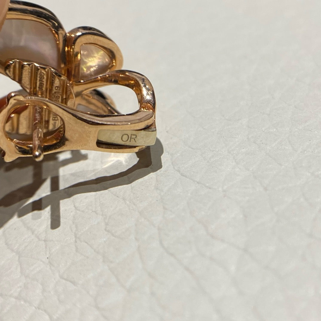 أقراط فان كليف ذهب عيار 18, ألماس vvs1