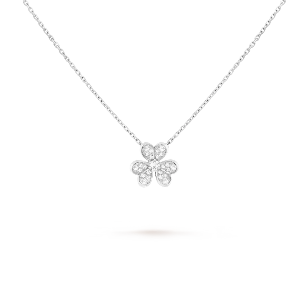 Frivole Pendant, Mini Model, Diamonds