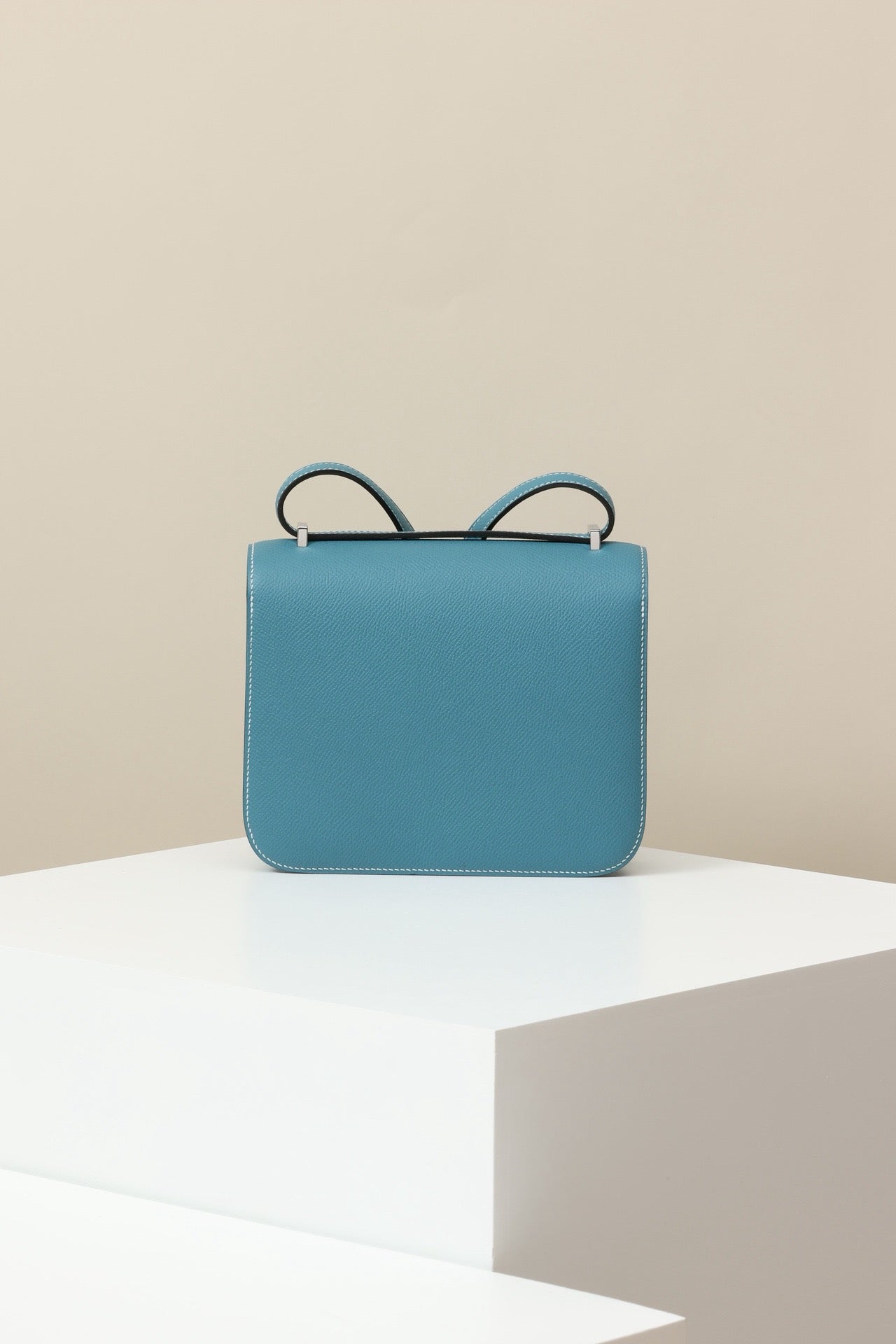 CJ19 19 cm , New Denim Blue Epsom leather PHW #4304