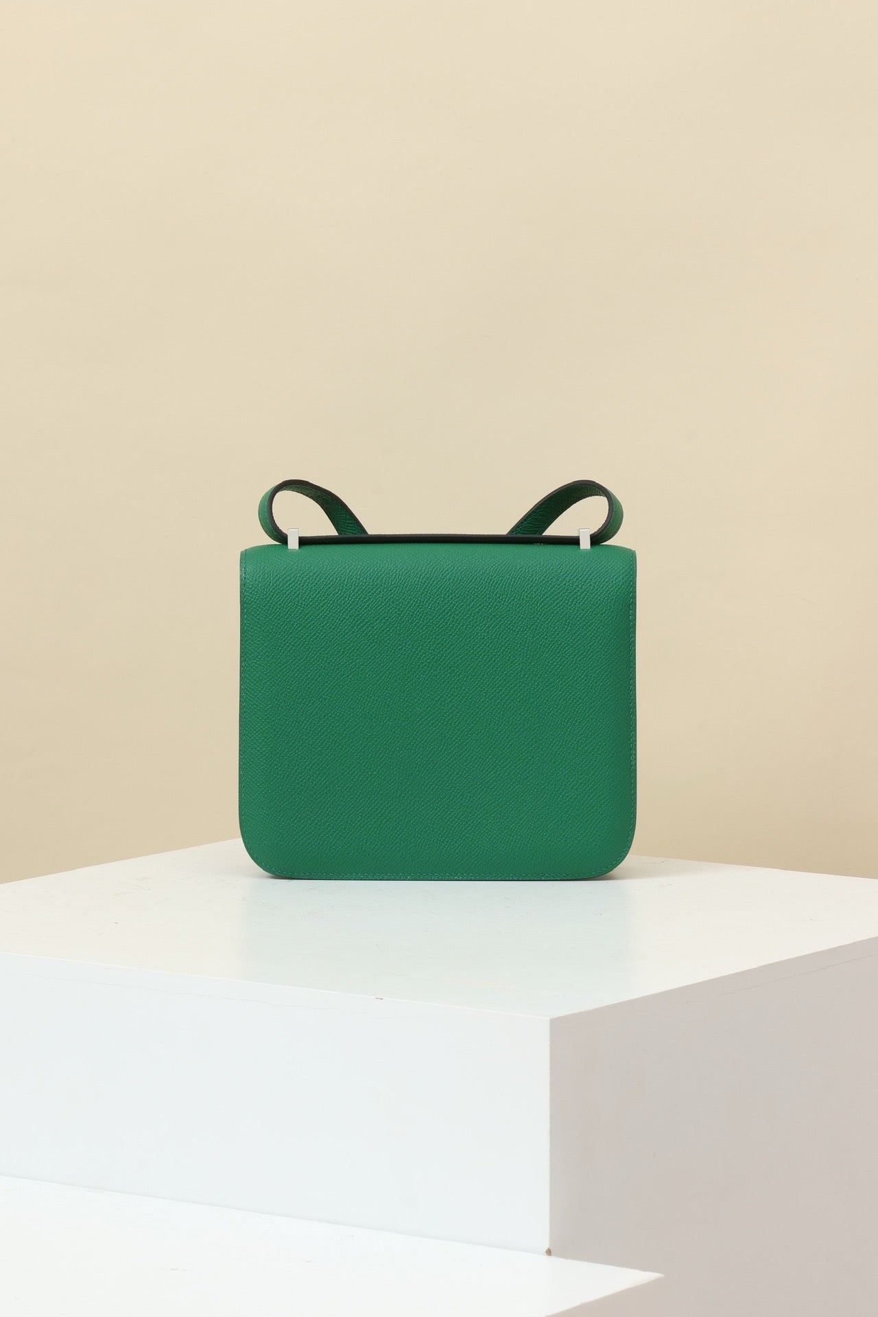 CJ19 19 cm , Velvet Green Epsom leather PHW #4324