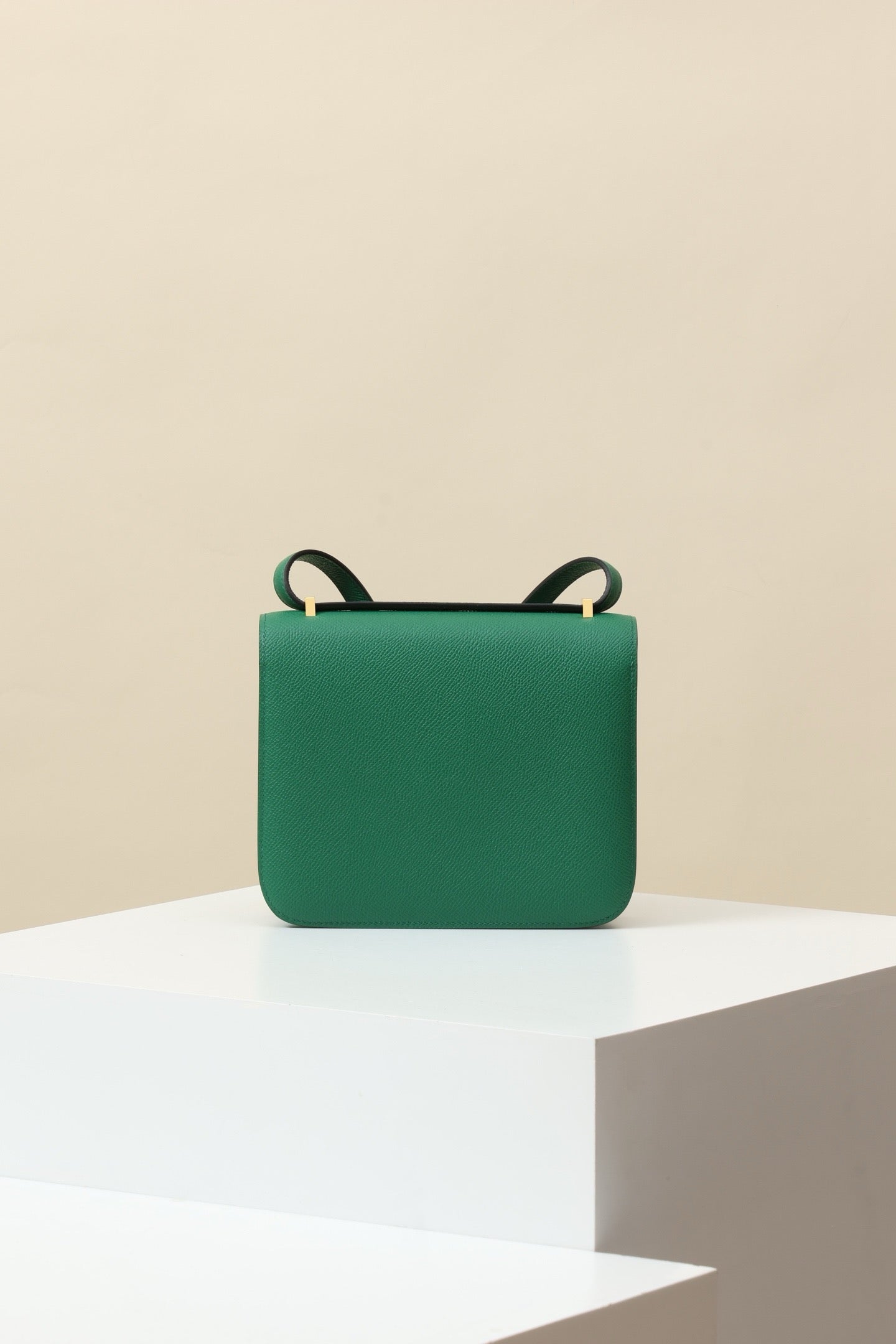 CJ19 19 cm , Velvet Green Epsom leather GHW #4323