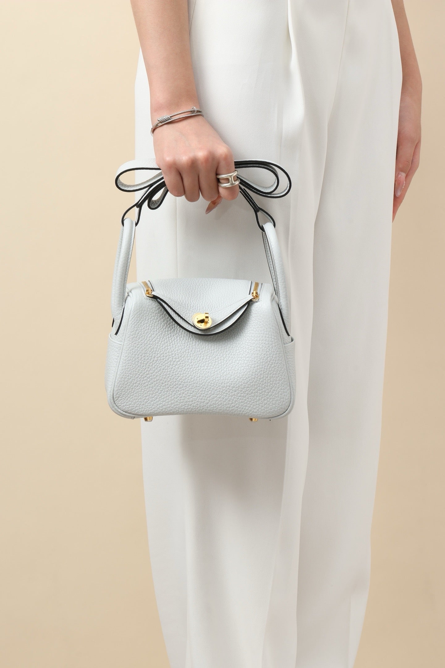 LD19 , Togo N4 Platinum Grey GHW #4562