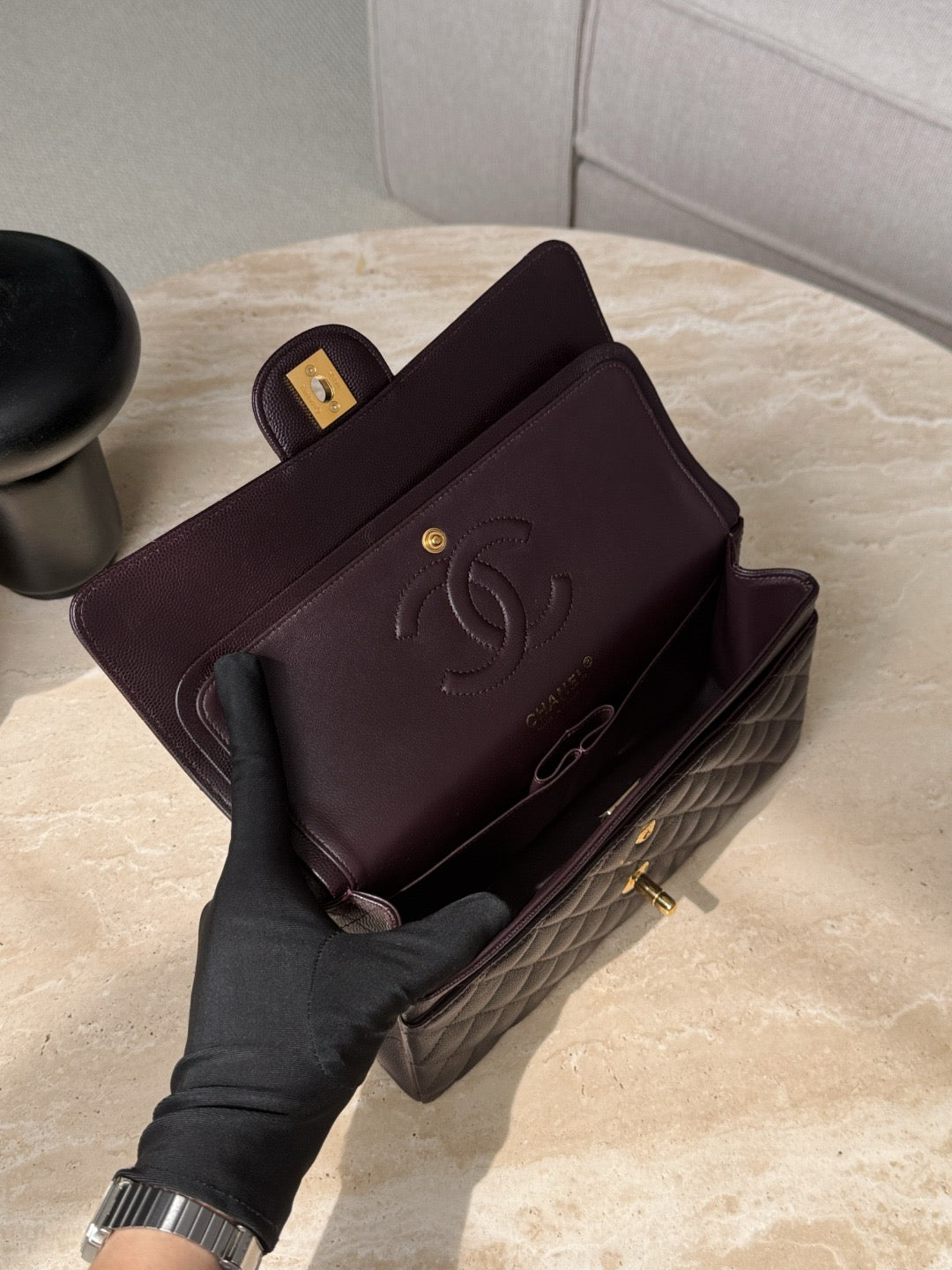 Cf25 Gold Hardware , Caviar # 4212