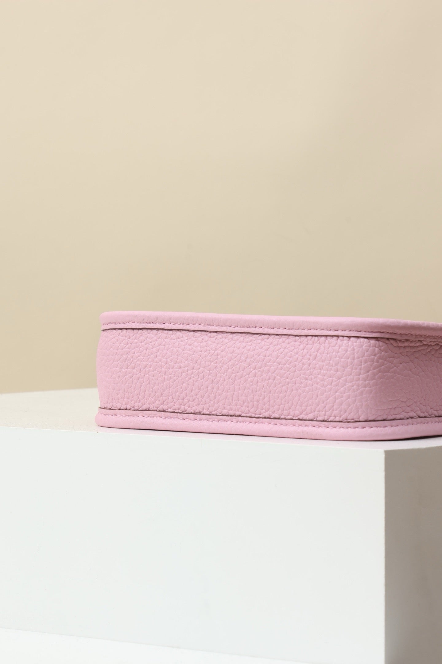 YF16 X9 Mallow Purple ,Clemence bull leather crossbody bag  , PHW #4412