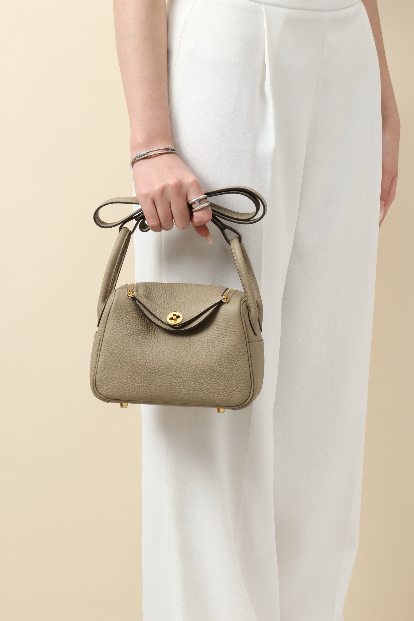 LD19 , Togo 8Q Malfa Beige GHW #4557