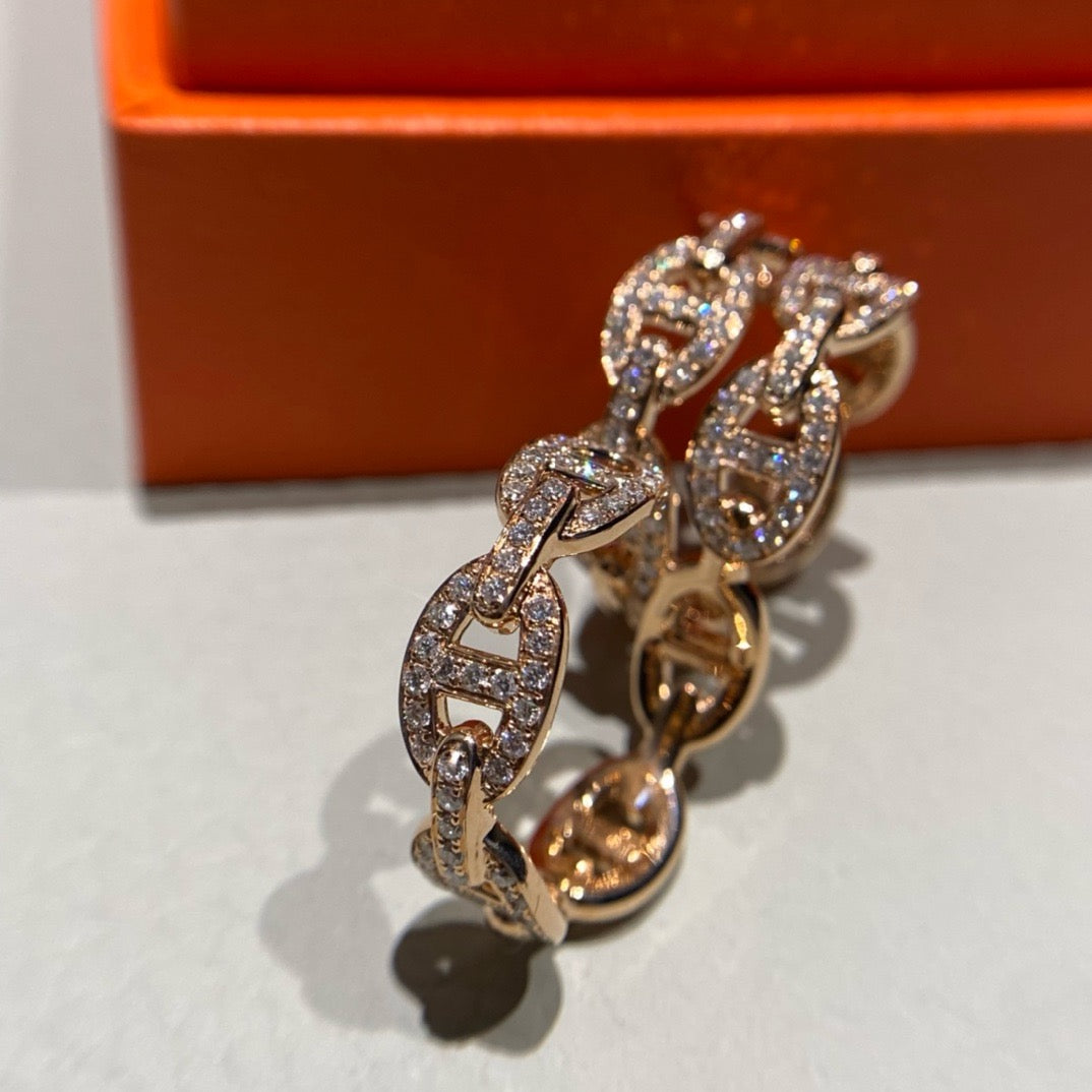 خاتم ايرميه ذهب عيار 18 , الماس vvs1