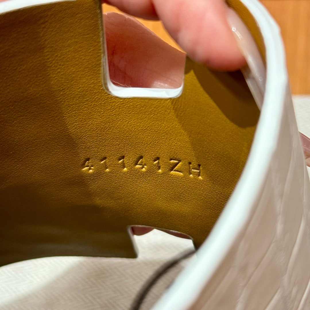 Izmir sandal alligator #2564