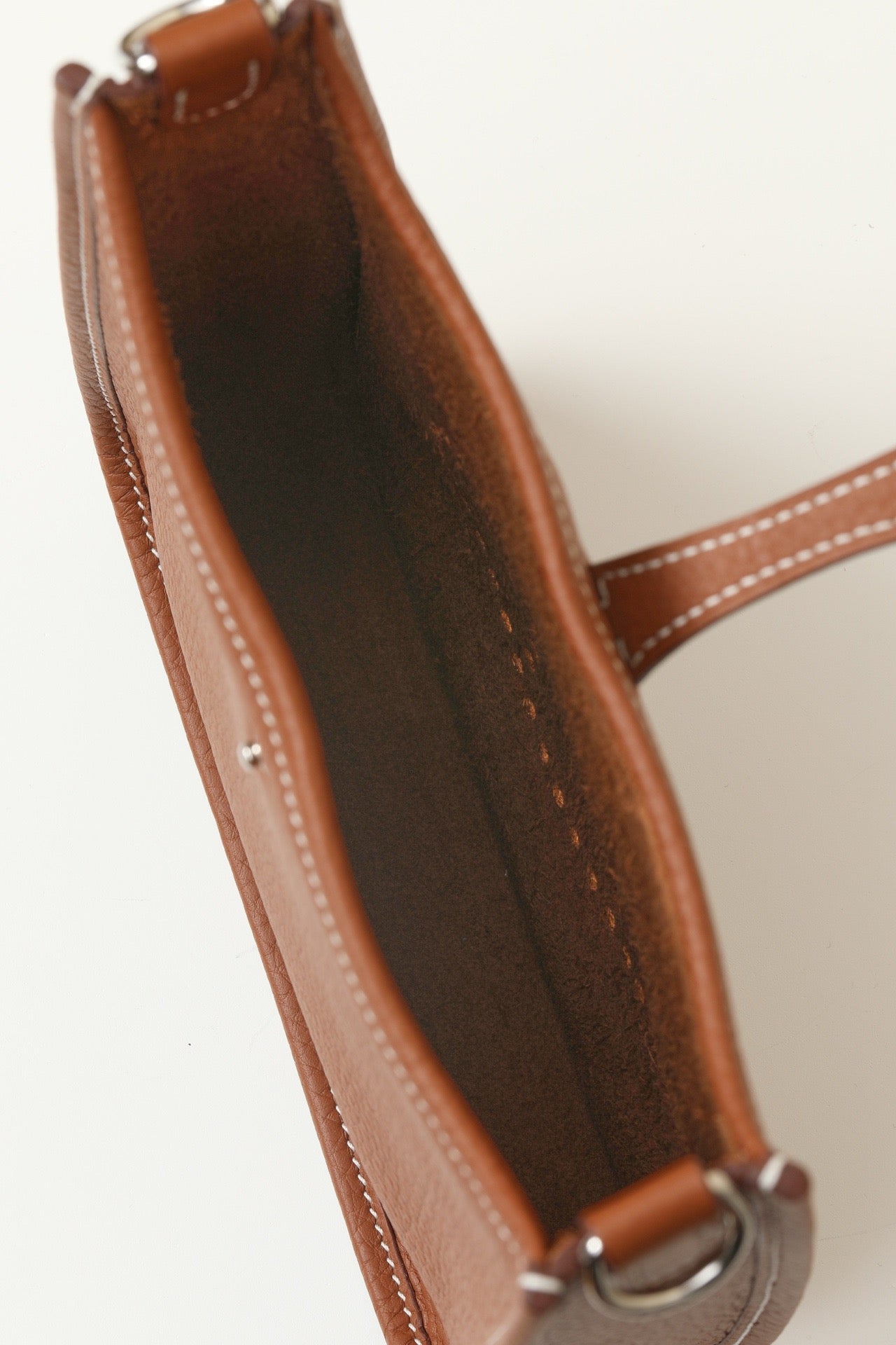 YF16 CK37 Gold BrownClemence bull leather crossbody bag  ,PHW#4440