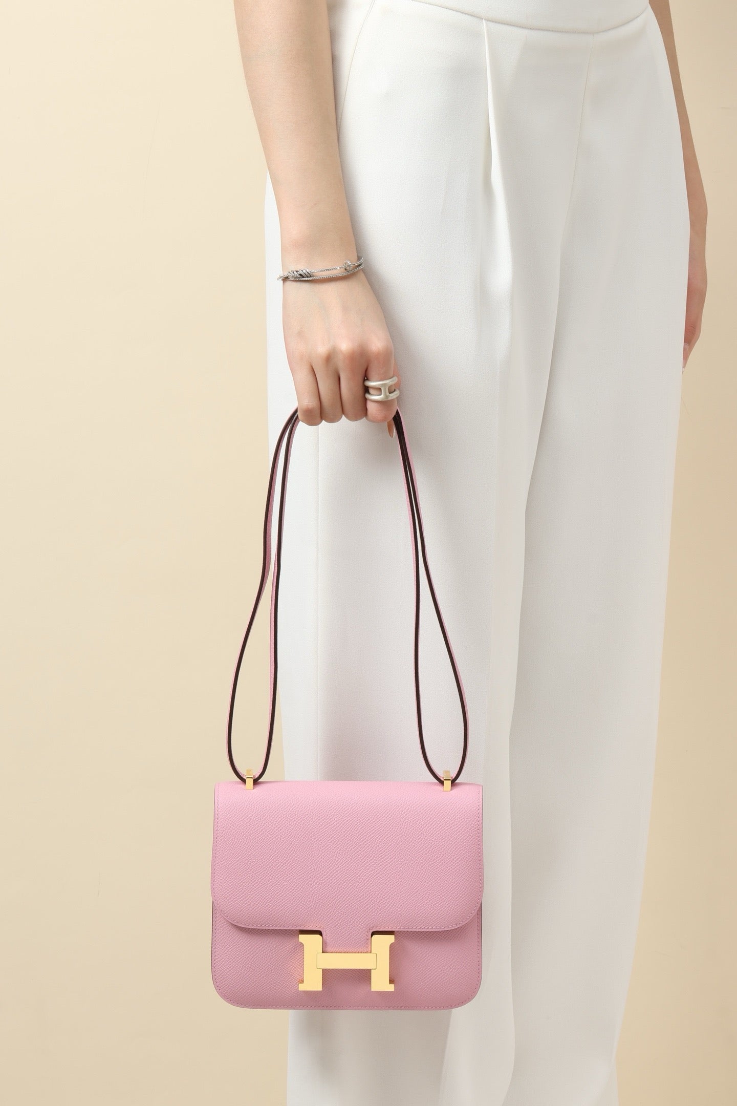 CJ19 19 cm ,  Wisteria Purple Epsom leather GHW #4307