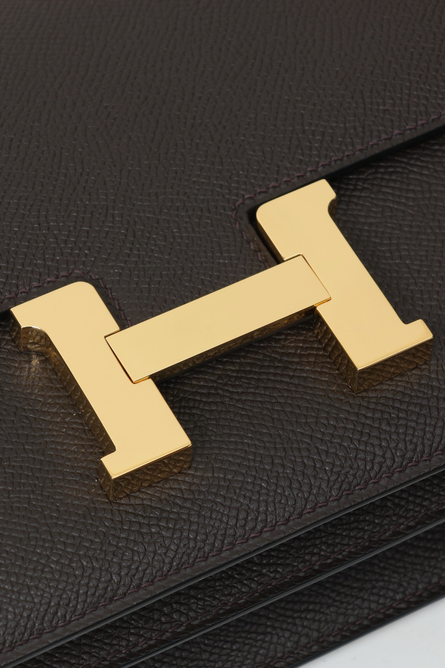 CJ19 19 cm ,  Bark Brown Epsom leather GHW #4311