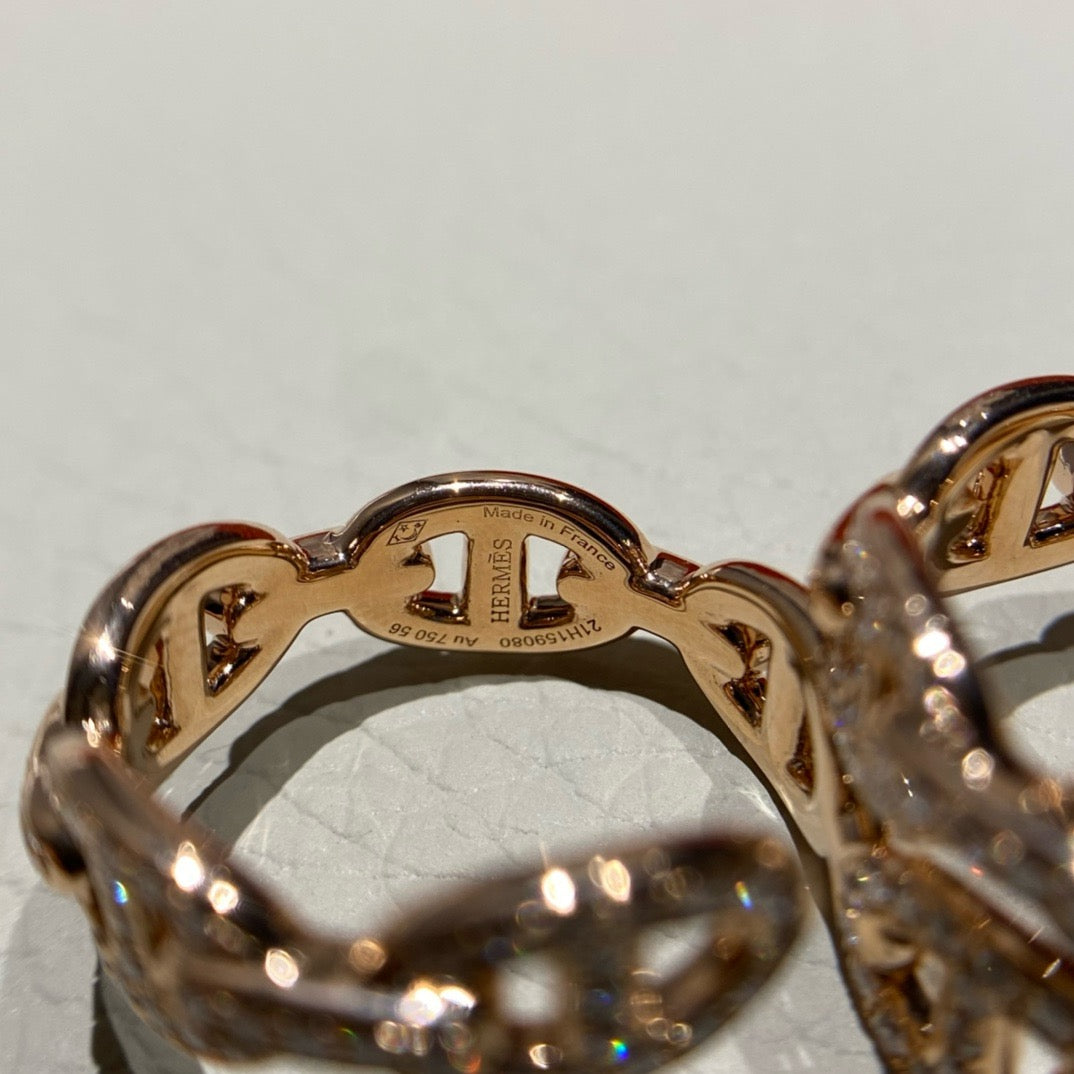 خاتم ايرميه ذهب عيار 18 , الماس vvs1