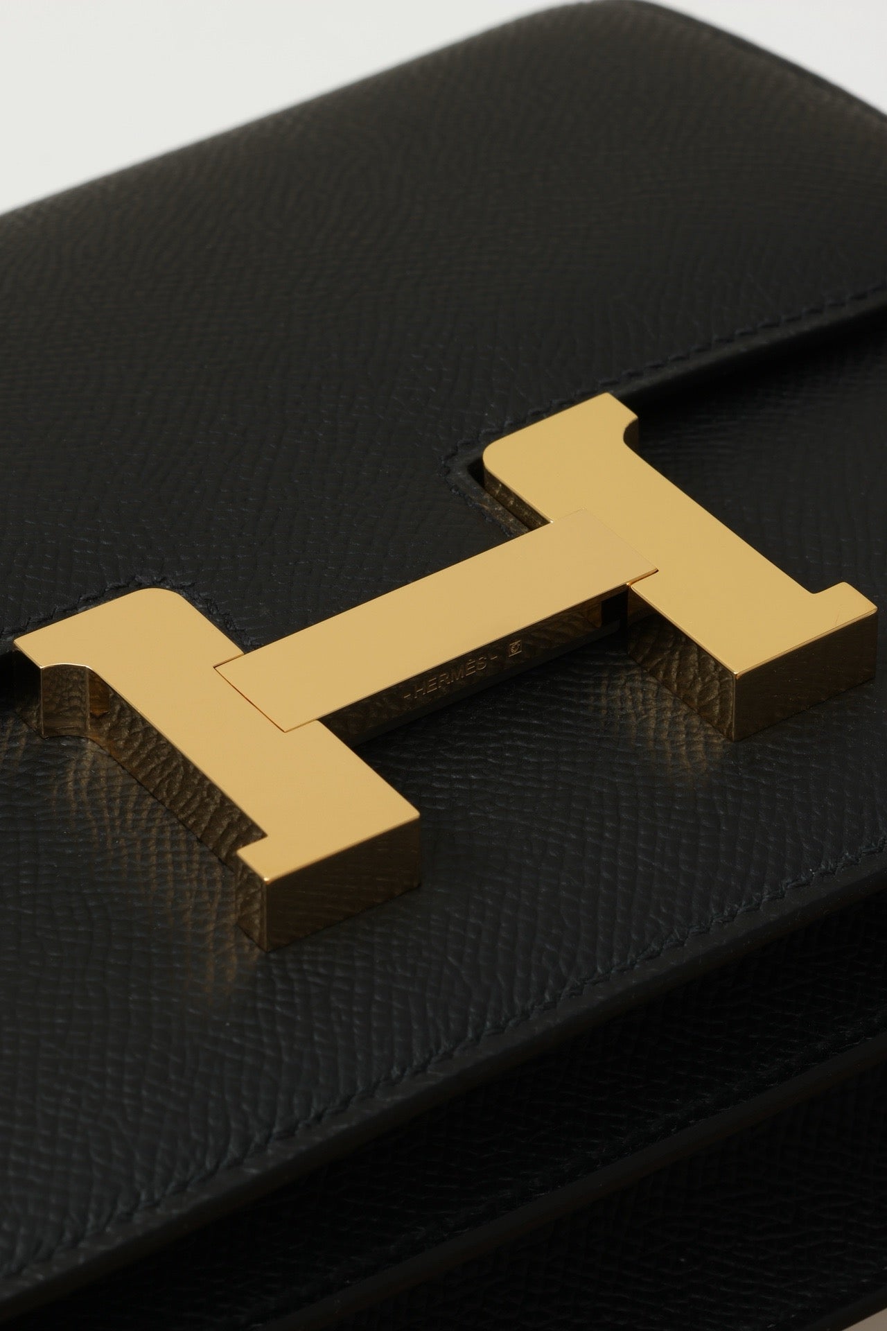 CJ19 19 cm , Black Epsom leather PHW #4296