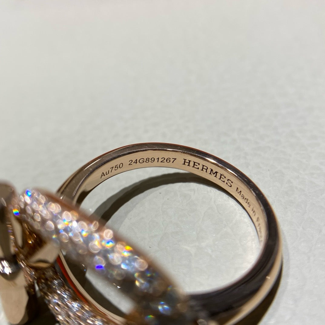 خاتم ايرميه ذهب عيار 18 , الماس vvs1