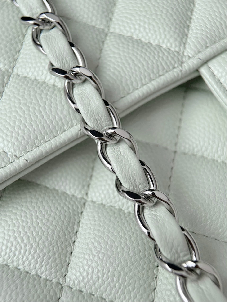 Cf25 Silver Hardware , Caviar # 4218