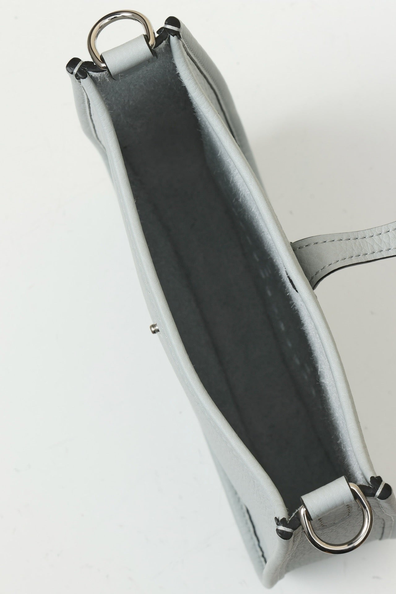 YF16 08 Holy Grail Blue ,Clemence bull leather crossbody bag  , PHW #4416