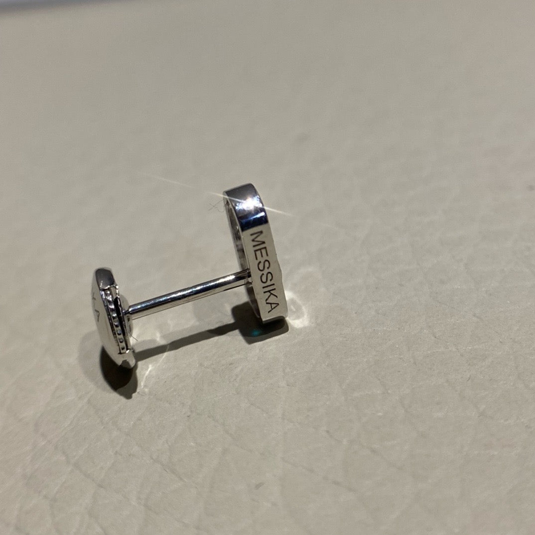 ميسيكا اقراط ذهب عيار 18 , 2.4  جرام , الماس vvs