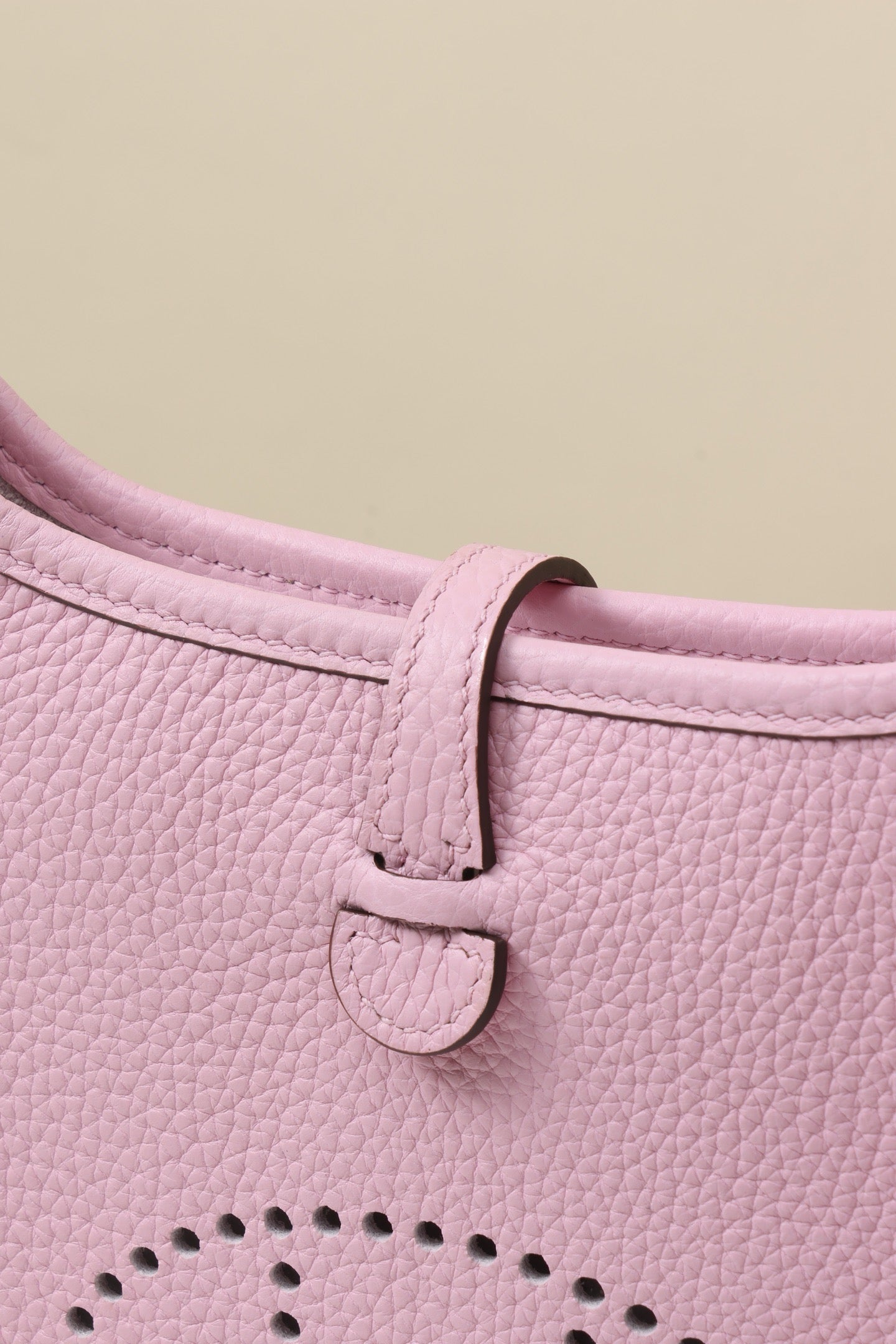 YF16 X9 Mallow Purple ,Clemence bull leather crossbody bag  , PHW #4412