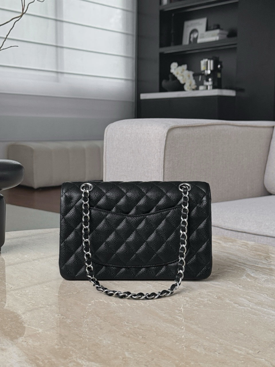 Cf23 Silver Hardware, Caviar # 4231