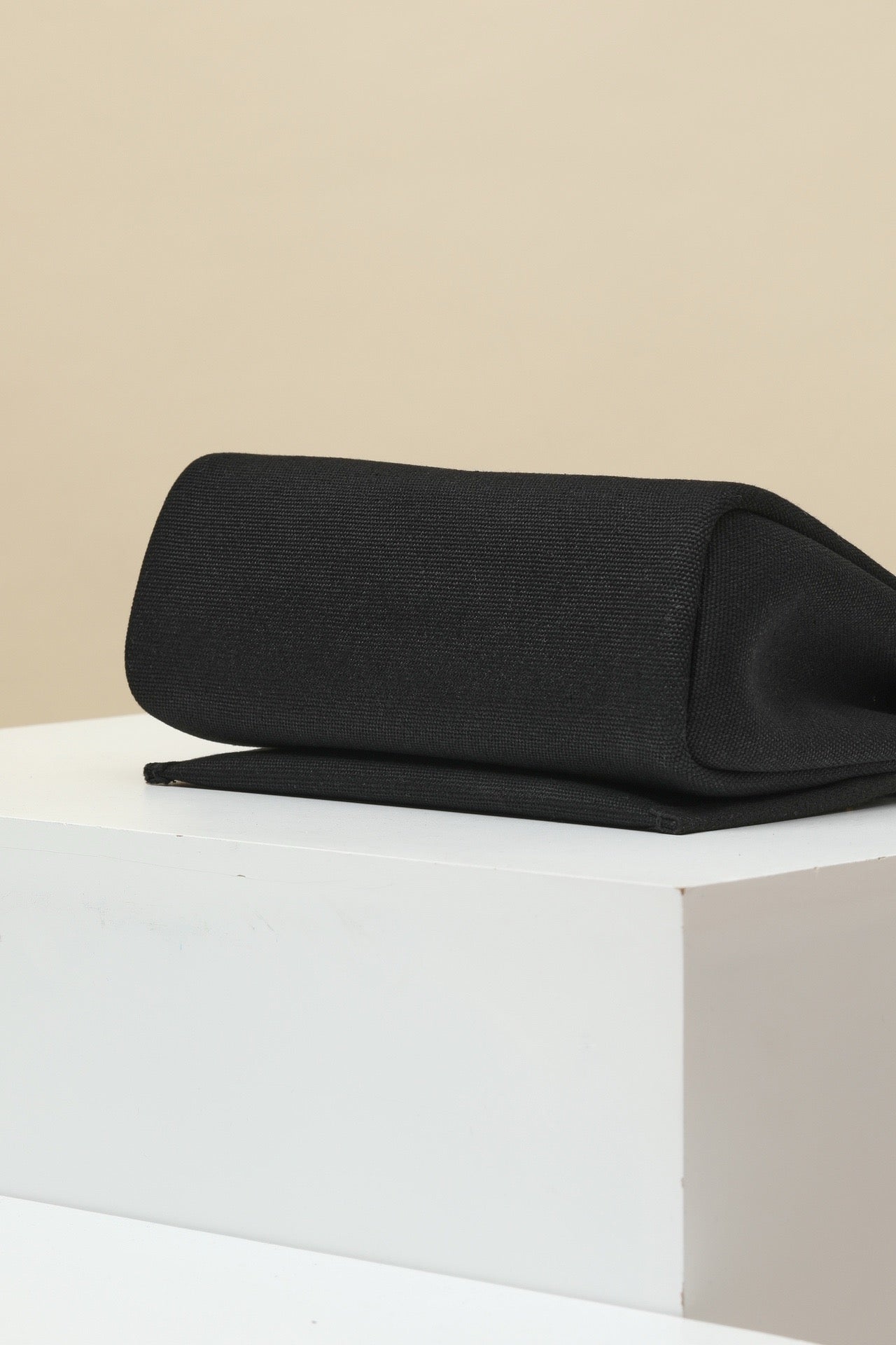 HB20 CK89 Black H Viking Canvas and Hunter Leather Shoulder Bag GHW #4633