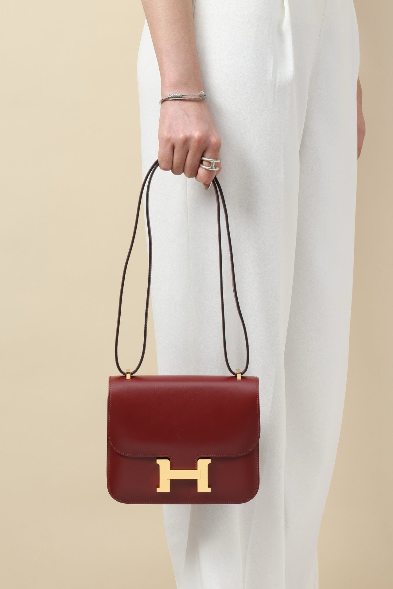 CJ19 19 cm ,  Red Box leather GHW #4290