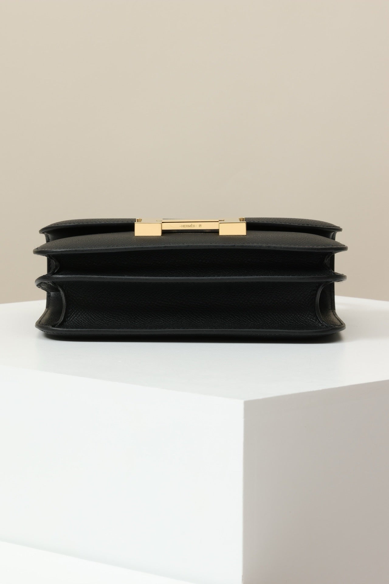 CJ19 19 cm , Black Epsom leather PHW #4296