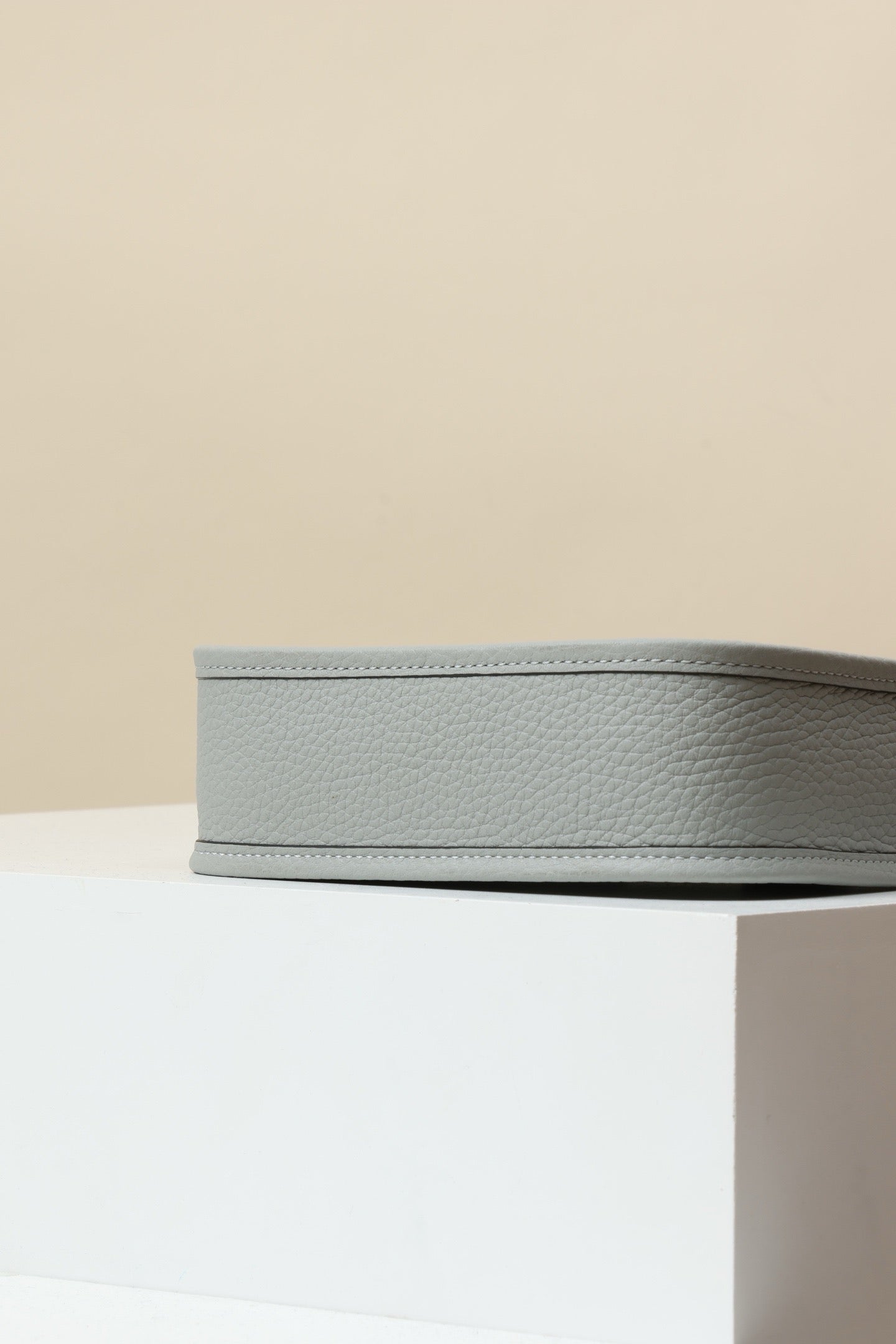 YF16 8U Glacier Blue , Clemence bull leather crossbody bag  , PHW #4395