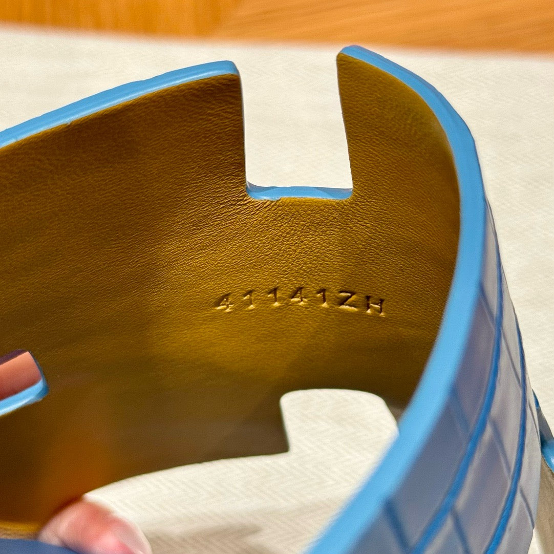 Izmir sandal alligator #2562