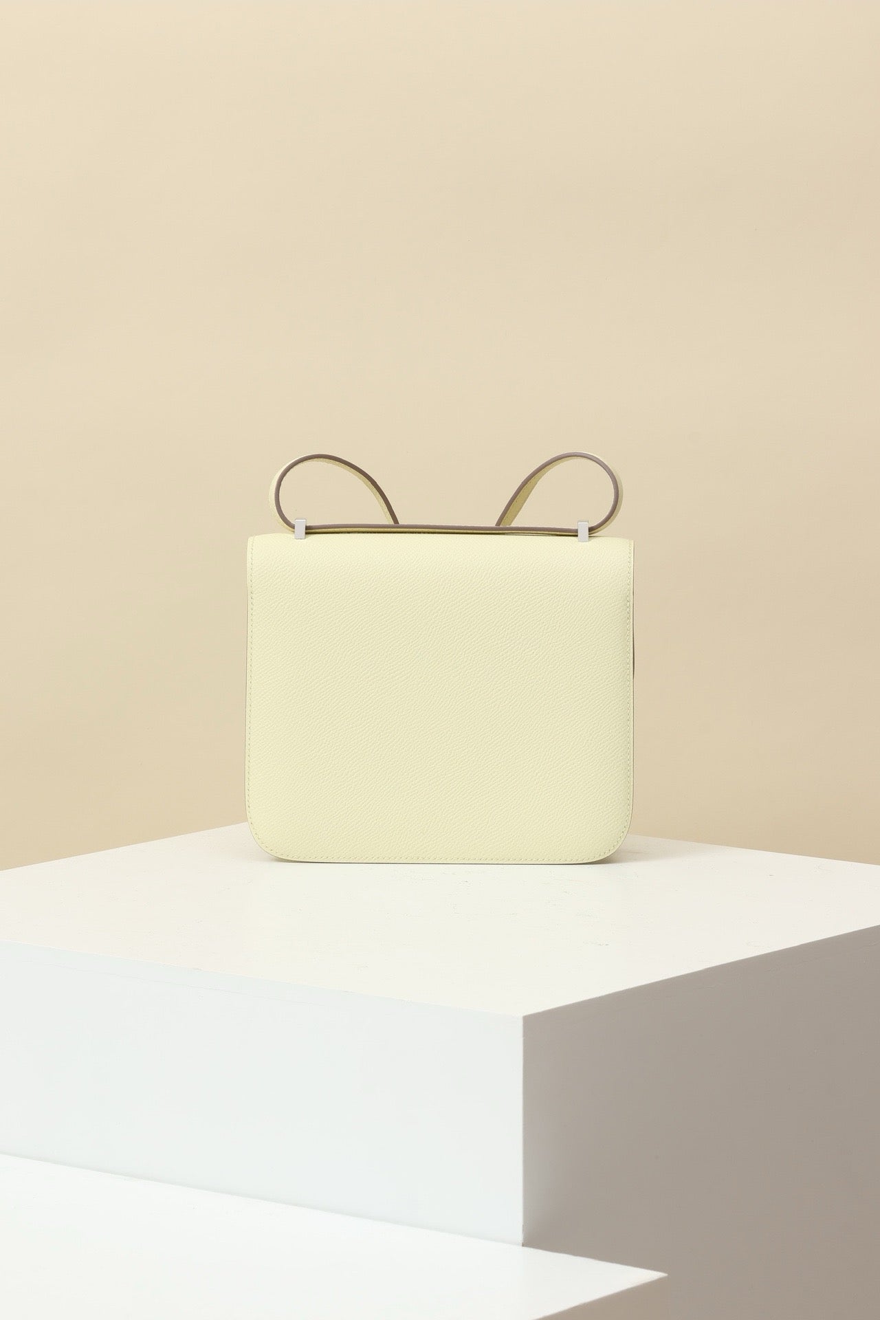 CJ19 19 cm , Milton Yellow Epsom leather PHW #4336