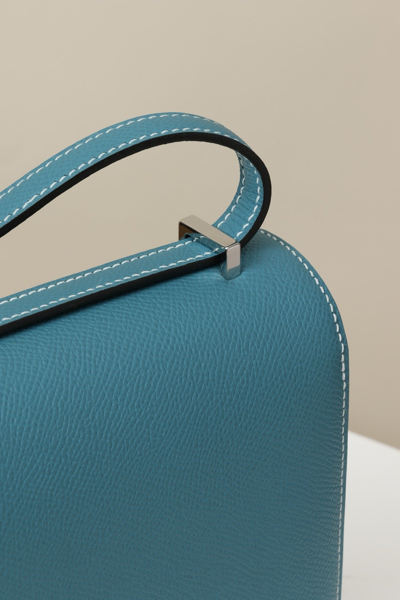 CJ19 19 cm , New Denim Blue Epsom leather PHW #4304