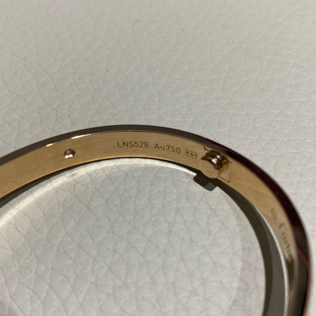 اسوارة كارتييه ذهب عيار 18, الماس vvs1