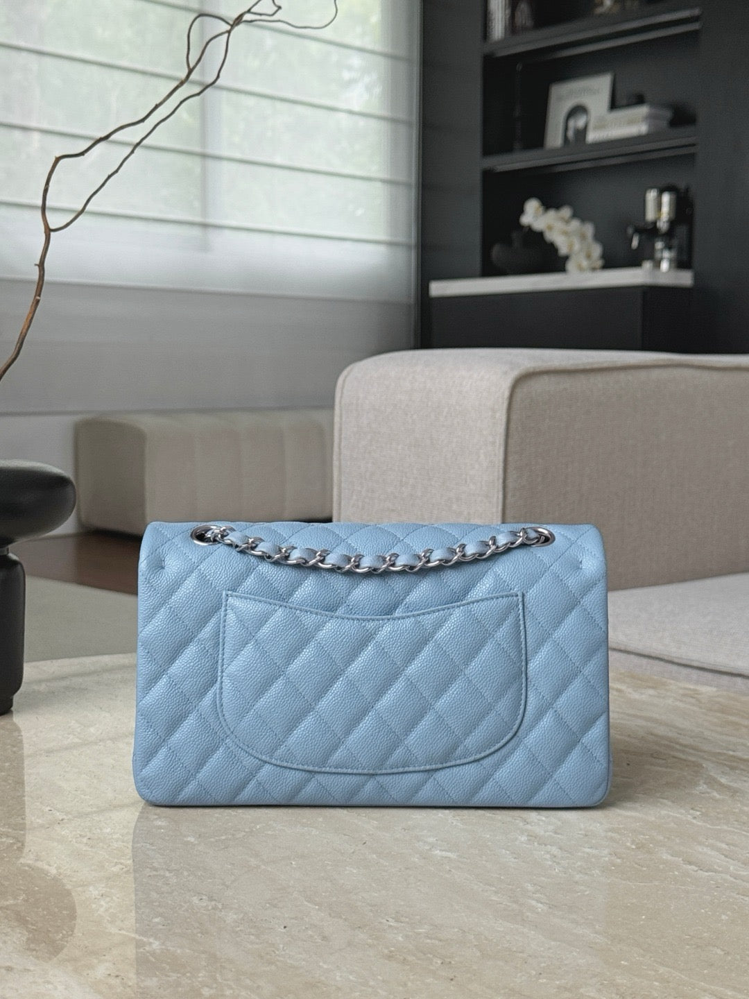 Cf25 Silver Hardware , Caviar # 4207